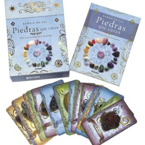 PIEDRAS QUE CURAN BARAJA Y LIBRO