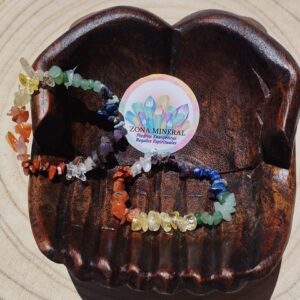 PULSERA 7 CHAKRAS DE PIEDRAS NATURALES