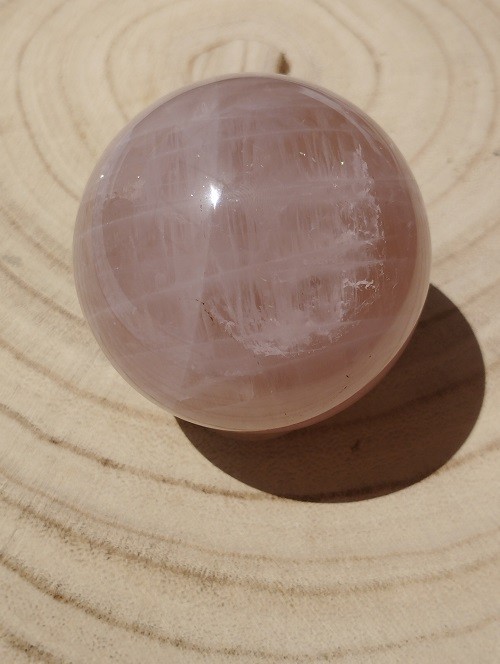 ESFERA CUARZO ROSA 6 CM