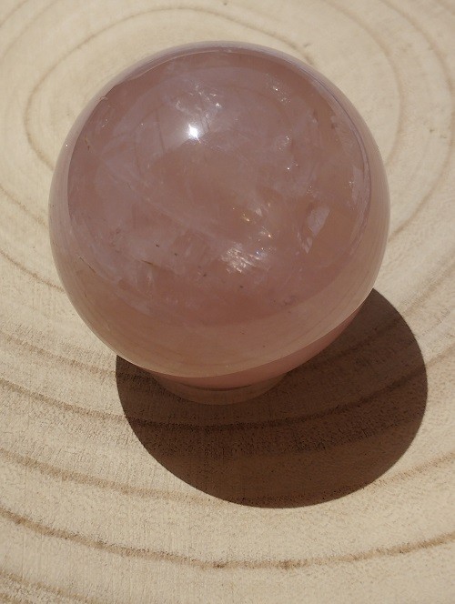 ESFERA CUARZO ROSA 5,5 CM
