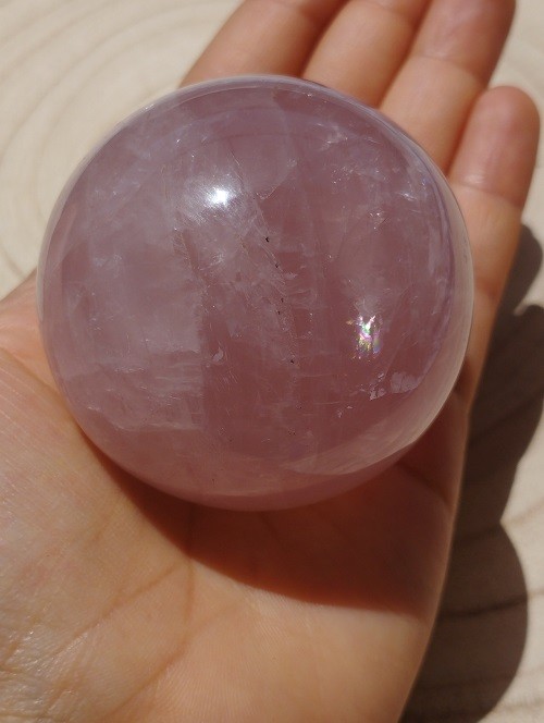 ESFERA CUARZO ROSA 5,5 CM