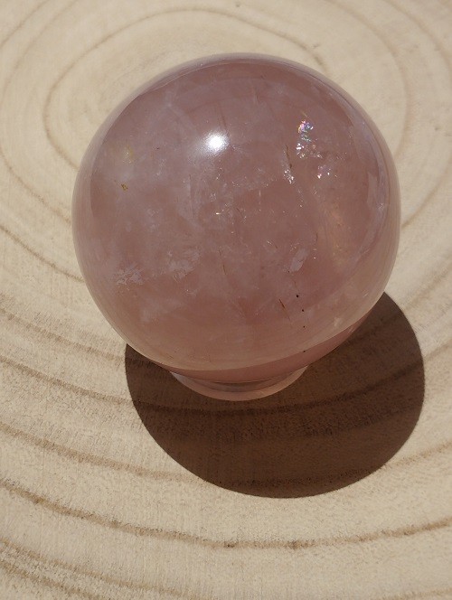 ESFERA CUARZO ROSA 5,5 CM