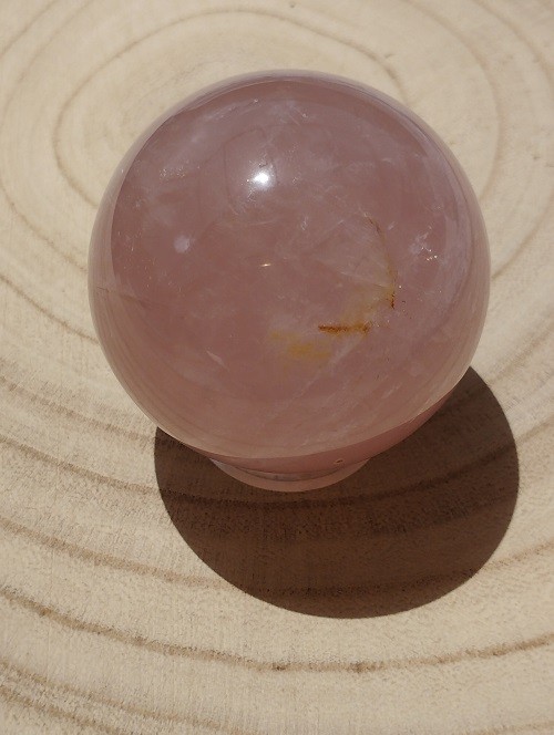 ESFERA CUARZO ROSA 5,5 CM