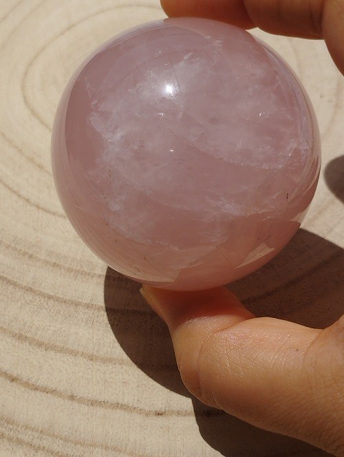 ESFERA CUARZO ROSA 5,8 CM