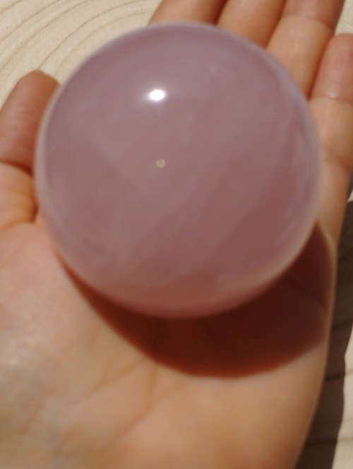 ESFERA CUARZO ROSA 5,8 CM