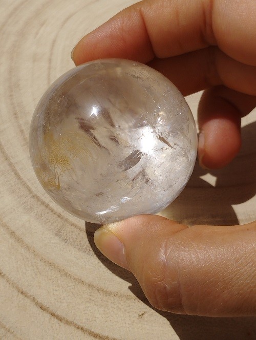 ESFERA CUARZO BLANCO 47 MM