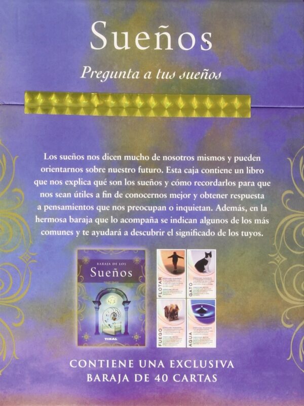 BARAJA DE LOS SUEÑOS Y LIBRO