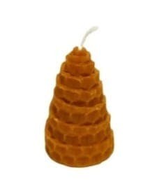 VELA CONO DE MIEL PANAL DE ABEJA