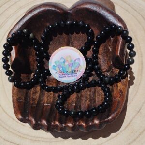 PULSERA DE OBSIDIANA ARCOIRIS CALIDAD EXTRA 8 MM