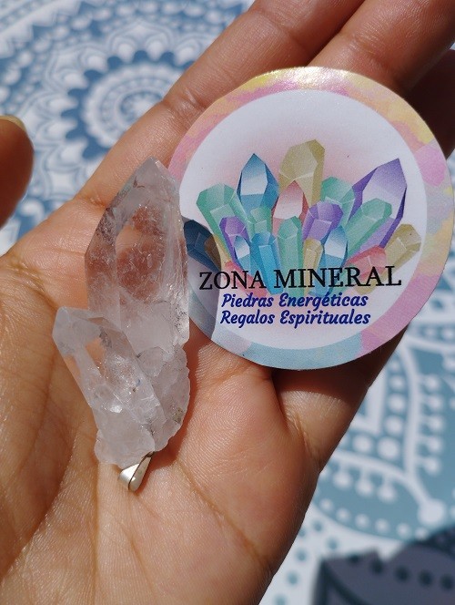 COLGANTE PUNTA MAESTRA PUENTE NATURAL DE CUARZO