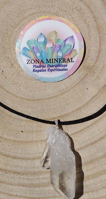 COLGANTE PUNTA MAESTRA PUENTE NATURAL DE CUARZO