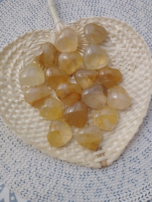 CORAZON SANADOR CUARZO HEMATOIDE PEQUEÑO