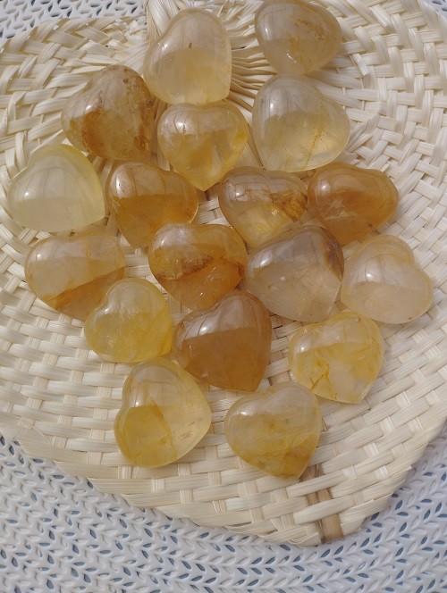 CORAZON SANADOR CUARZO HEMATOIDE PEQUEÑO