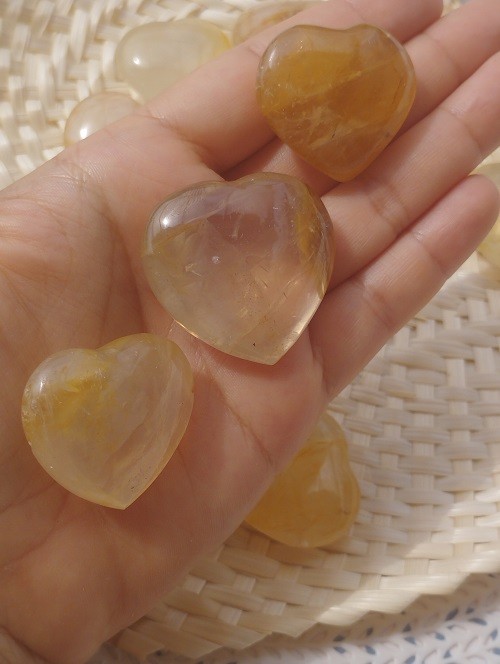 CORAZON SANADOR CUARZO HEMATOIDE PEQUEÑO