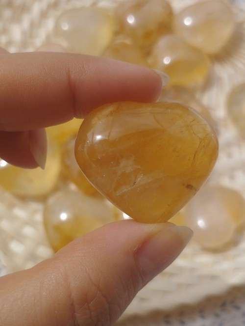 CORAZON SANADOR CUARZO HEMATOIDE PEQUEÑO