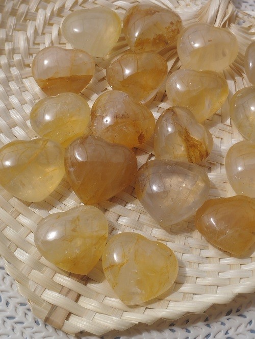 CORAZON SANADOR CUARZO HEMATOIDE PEQUEÑO