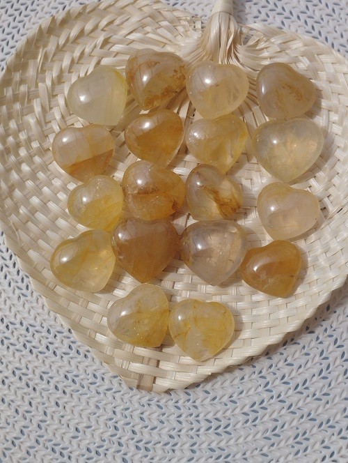 CORAZON SANADOR CUARZO HEMATOIDE PEQUEÑO