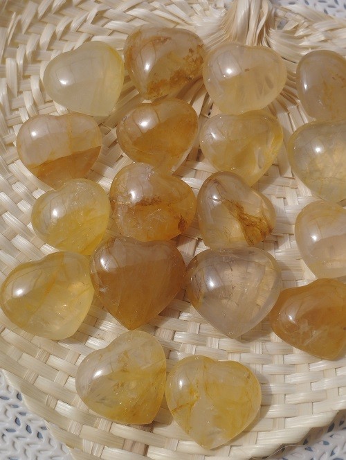 CORAZON SANADOR CUARZO HEMATOIDE PEQUEÑO