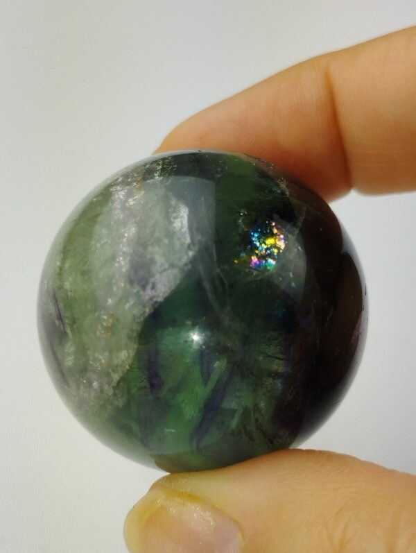 ESFERA FLUORITA ARCOIRIS 35 mm MOD.1