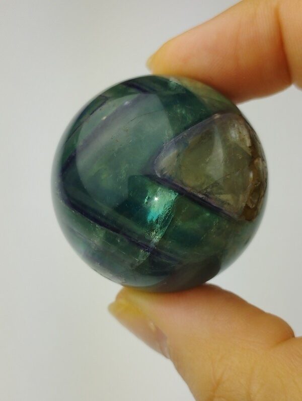 ESFERA FLUORITA ARCOIRIS 35 mm MOD.3