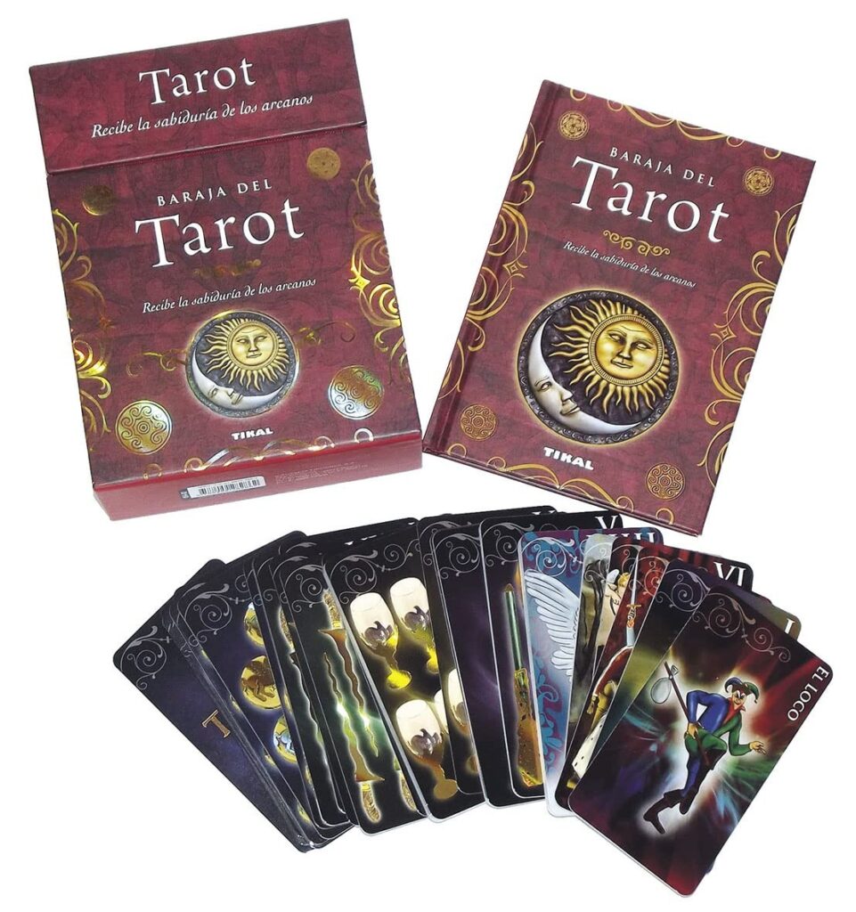 BARAJA DEL TAROT Y LIBRO