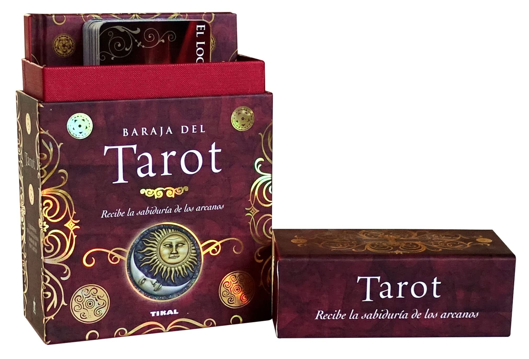 BARAJA DEL TAROT Y LIBRO
