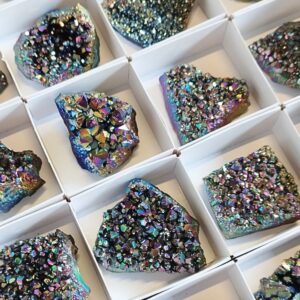 DRUSA CUARZO AURA TITANIO