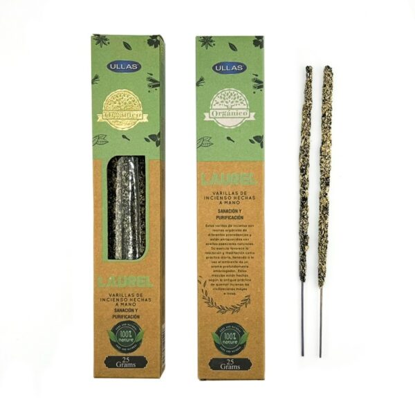 INCIENSO LAUREL ORGANICO 100% NATURAL ULLAS