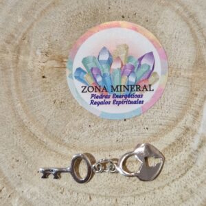 COLGANTE LLAVE Y CORAZON PLATA DE LEY 925