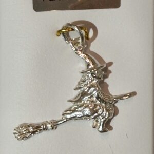 COLGANTE BRUJA GRANDE PLATA DE LEY 925