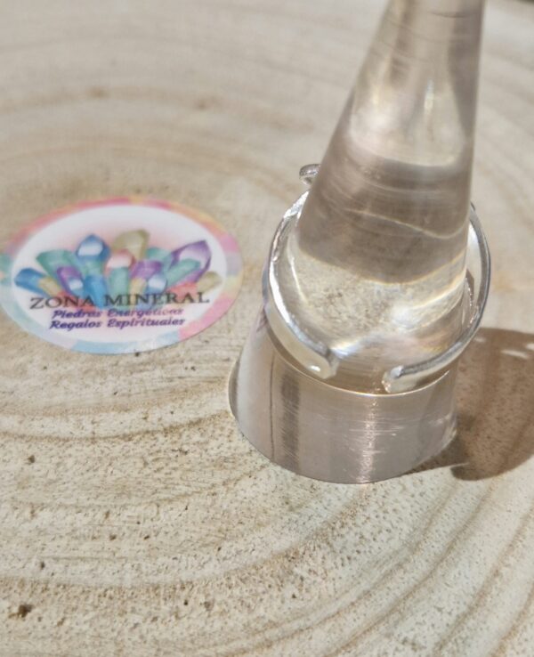 ANILLO ADAPTABLE NUDO DE BRUJA PLATA