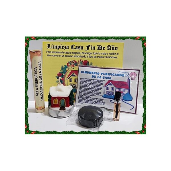 KIT ESOTERICO LIMPIEZA DE CASA FIN DE AÑO