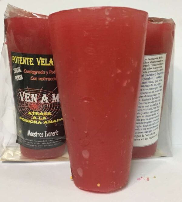 VELADORA ESPECIAL DE PETICION VEN A MI