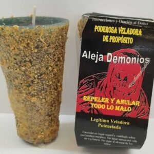 VELADORA ESPECIAL DE PETICION ALEJA DEMONIOS, ANULAR TODO LO MALO