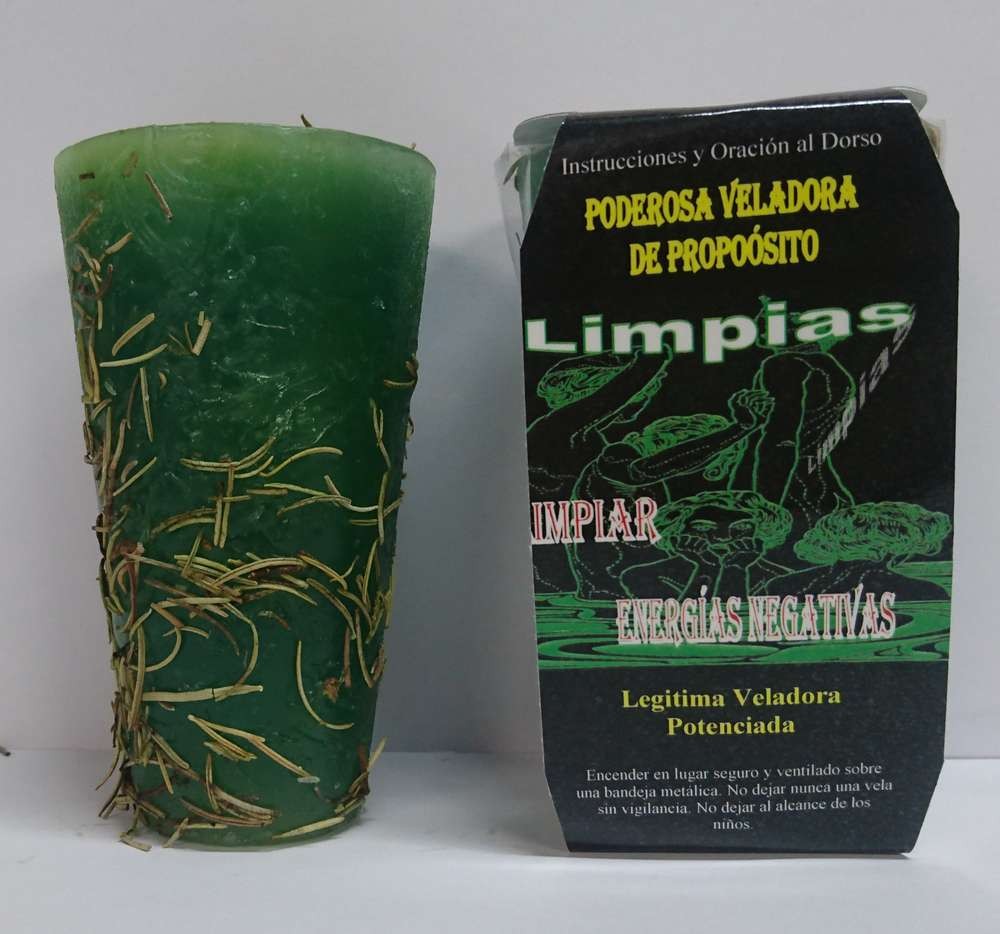 VELADORA ESPECIAL DE PETICION LIMPIAS, LIMPIAR ENERGIAS NEGATIVAS
