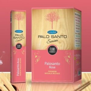 INCIENSO PALO SANTO Y ROSAS ORGANICO 100% NATURAL ULLAS