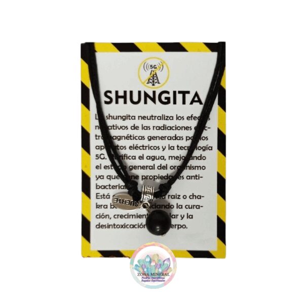 COLLAR SHUNGITA AJUSTABLE