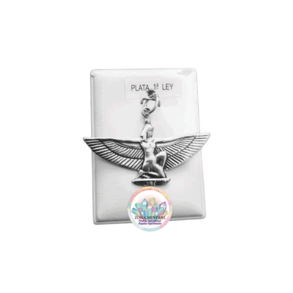 COLGANTE DIOSA ISIS PLATA